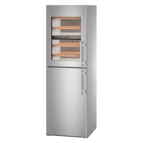 Liebherr SWTNes 4285 PremiumPlus Ψυγειοκαταψύκτης 289lt Total NoFrost Υ180xΠ60xΒ68.5εκ. Inox